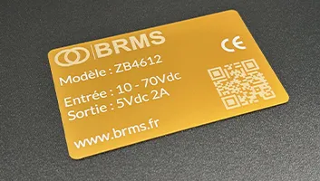 Marquage industriel (gravure & impression) en région centre